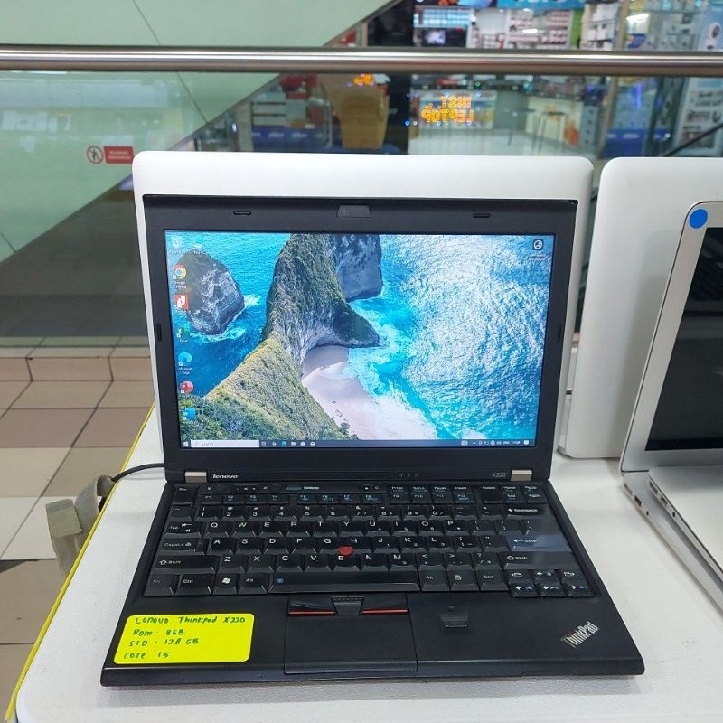 Laptop Lenovo Thinkpad X220 core i5-2410M ram 8gb ssd 128gb 593 + baterai baru