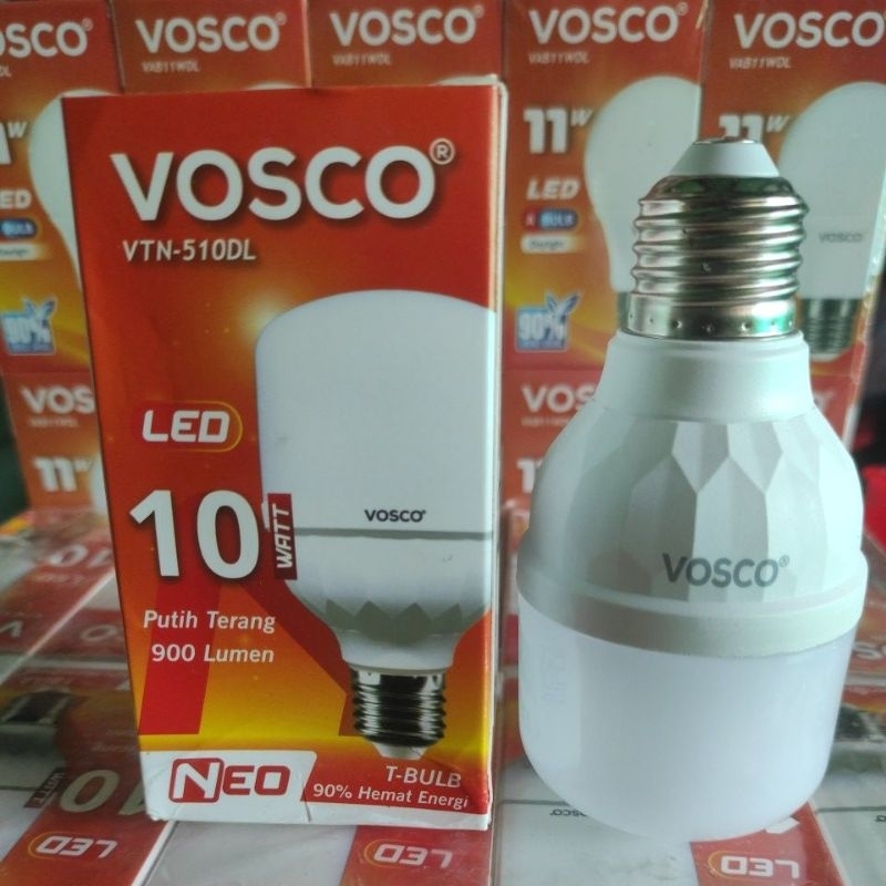 LAMPU LED 10WATT VOSCO VTN 510DL BOHLAM LED VOSCO A BULB 10 WATT