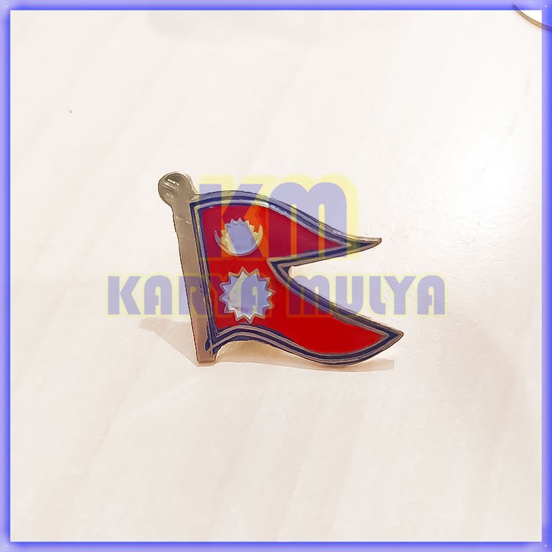 Pin Flag Nepal 2cm Pin Bros Bendera Nepal - Karya Mulya