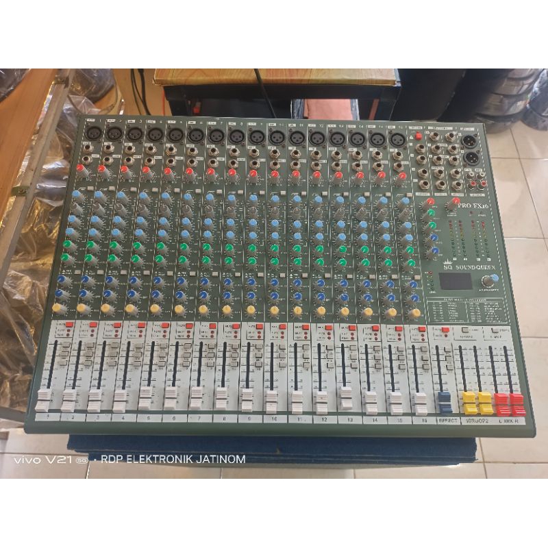 MIXER SOUNDQUEEN PRO FX 16