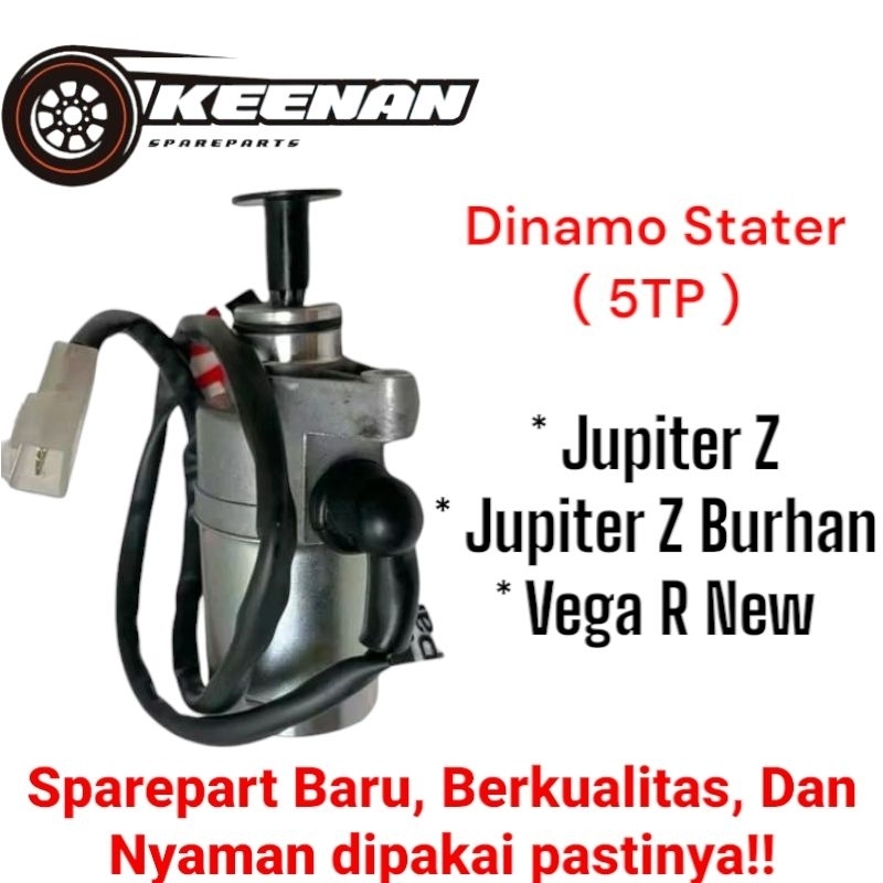 Dinamo Stater ( 5TP ) Untuk Motor : Jupiter Z, Vega R New, Jupiter Z Burhan, Sparepart Asli New Moto