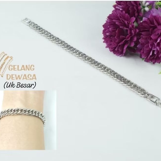 gelang cowok titanium