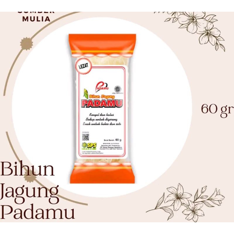 

PADAMU BIHUN JAGUNG ORANGE 60GR