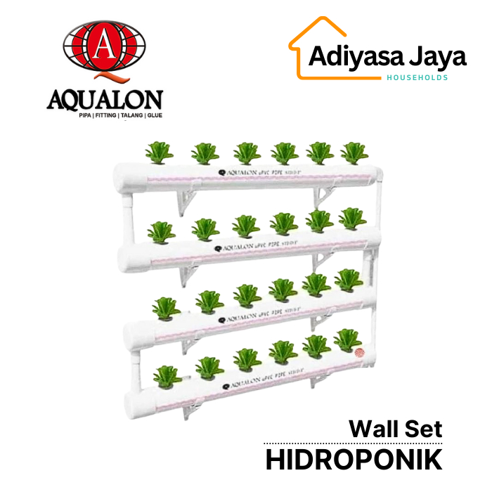Hidroponik Set Wall (Aqualon) / Dinding