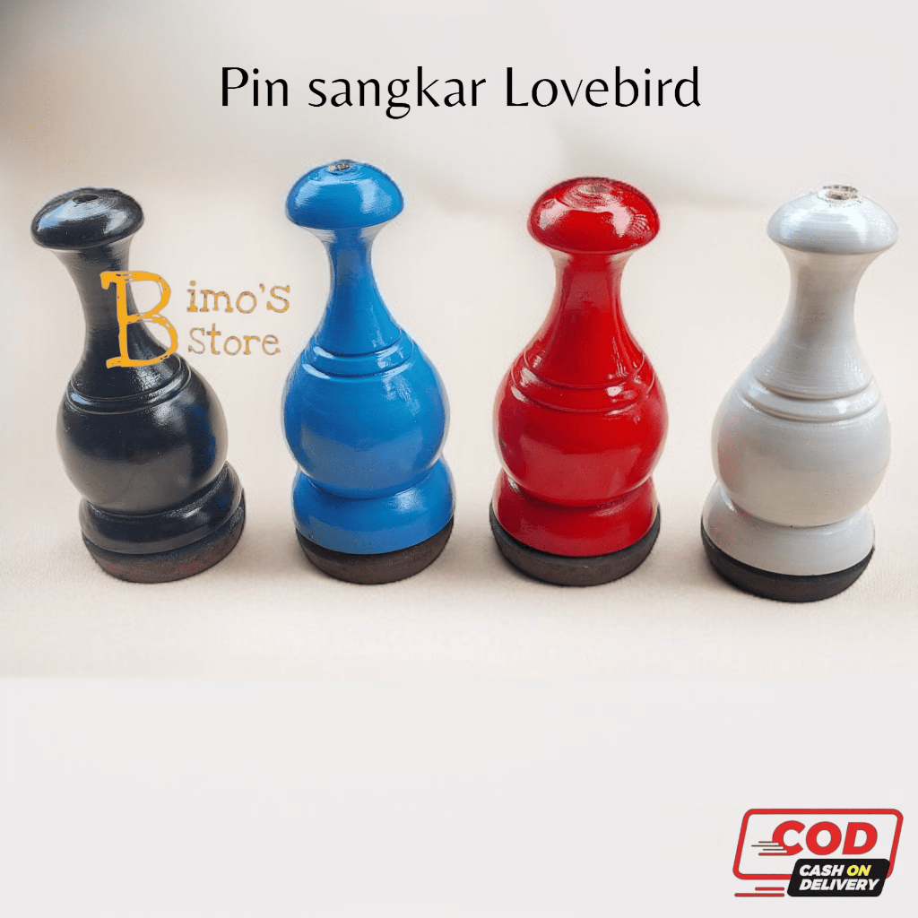 Pion Sangkar Lovebird Kayu Jati Pion LB Pion Lovebird Warna Pion Sangkar Burung 1pcs