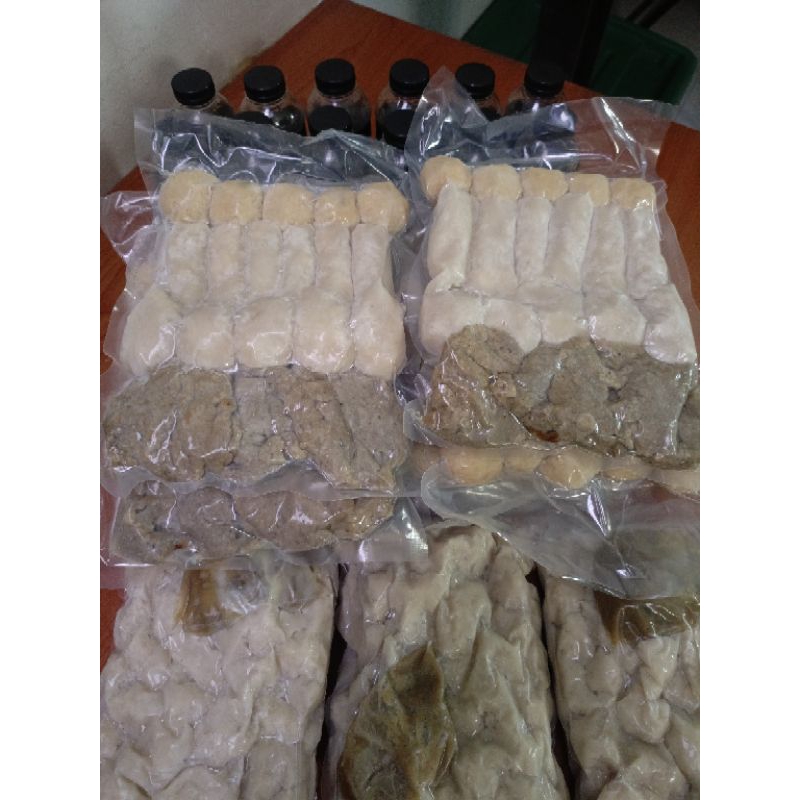 

Paket pempek kecil campur