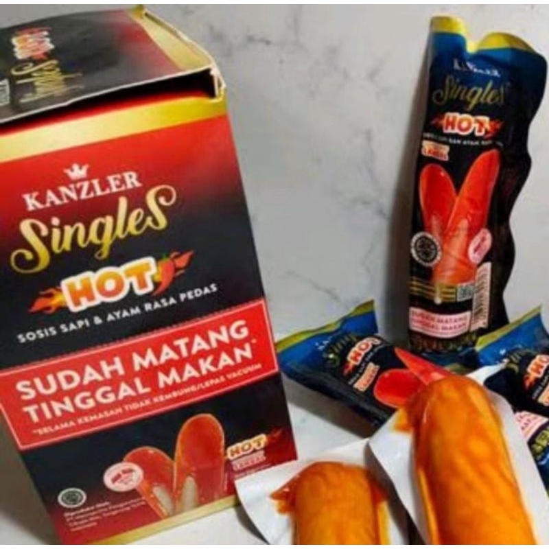 

Sosis Kanzler Hot Singles 1 Dus Isi 12 Pcs
