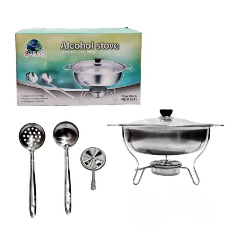 ⭐⭐⭐⭐⭐ Tempat prasmanan (warmer bulat) stenlis