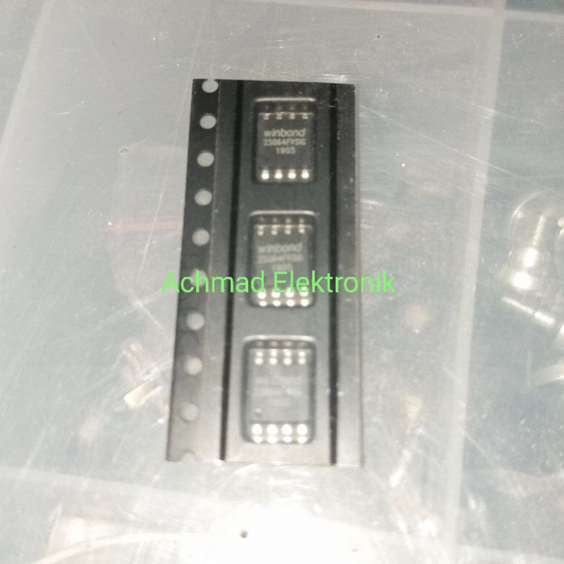 IC SPI Flash / memory STB DVB-T2/Receiver Parabola sudah isi firmware