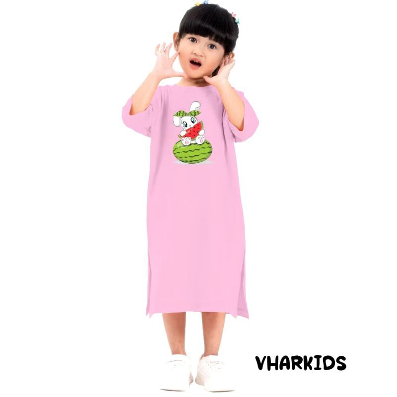 Dress anak perempuan/tunik anak perempuan/baju anak perempuan/lilac