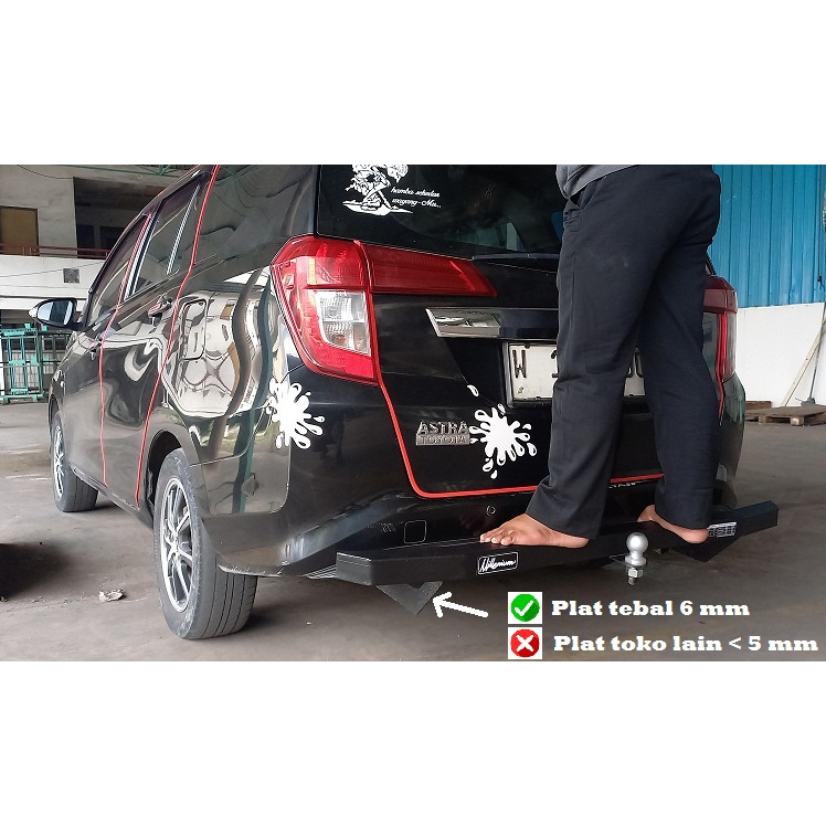 Bumper belakang cayla dan sigra