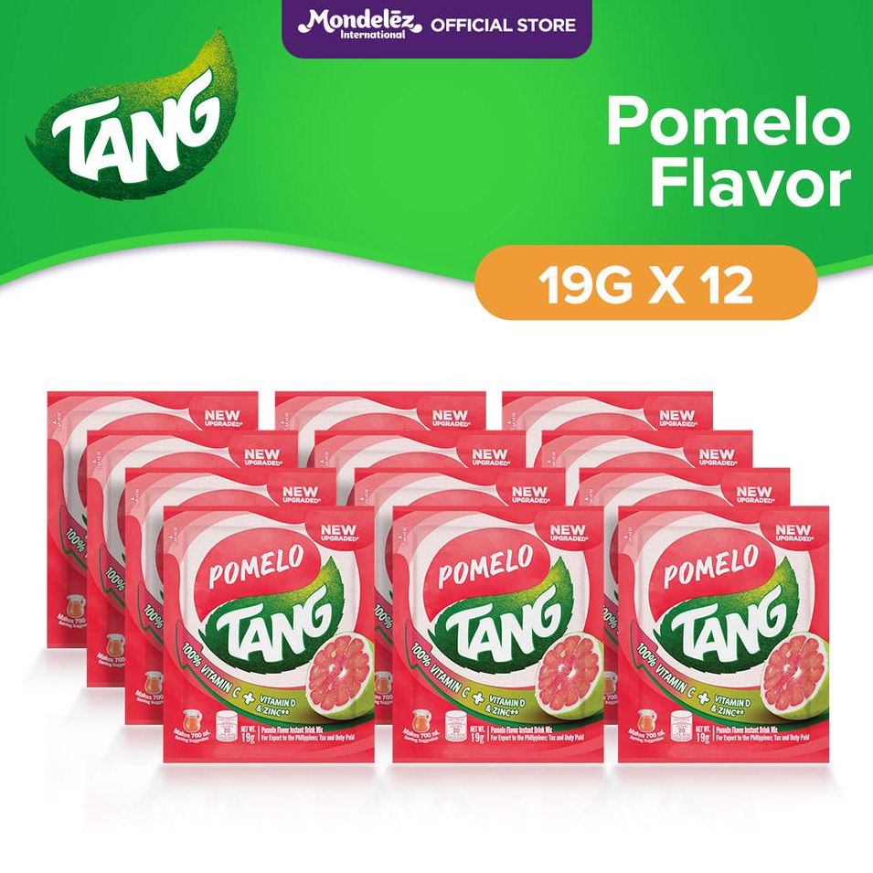 

TANG PINEAPPLE/OTANGE/GRAPE/STRAWBERRY/MANGO/MIXED BEERIES/CALAMANSI INSTANT DRINK