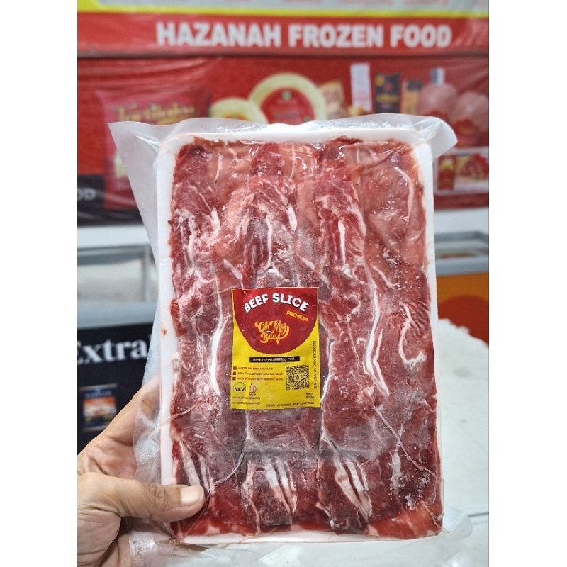 

OH MY BEEF Slice NZ Sirloin Low Fat