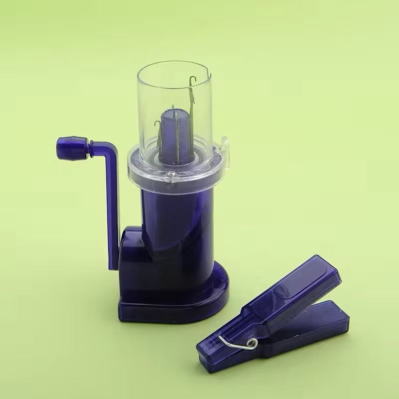 Velvetvibes02 Alat Rajut Putar Otomatis Hasil Rapih Mesin Rajut Diy Knitting Machine Spool