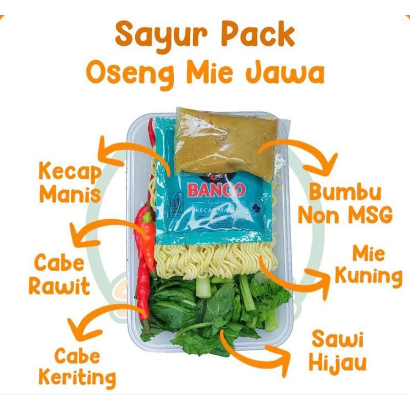

KIRIM INSTAN Paket Oseng Mie Jawa / Oseng Mie Jawa Pack