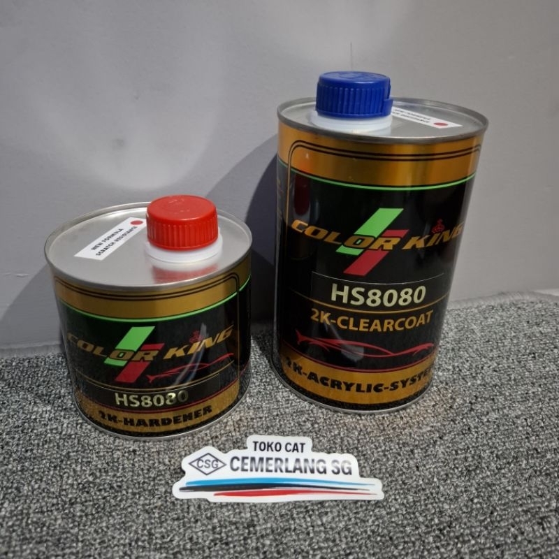 Clear HS 8080 Color King/pernis mengkilap