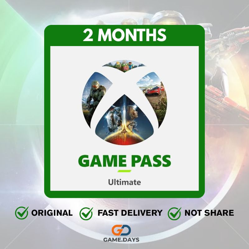 2 Months Xbox Game Pass / Gamepass Ultimate (New)