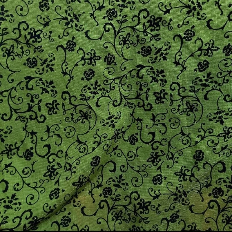 1/2 meter Kain Silky | Bahan Silky | Kain Meteran | Silky Motif | Bahan Import