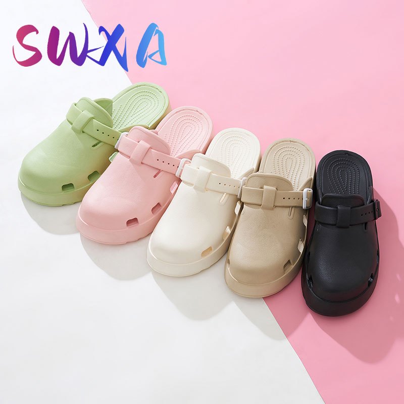 SWXA 2025  Sendal Wanita Selop Bahan Karet Berkualitas / Sandal Karet Wanita