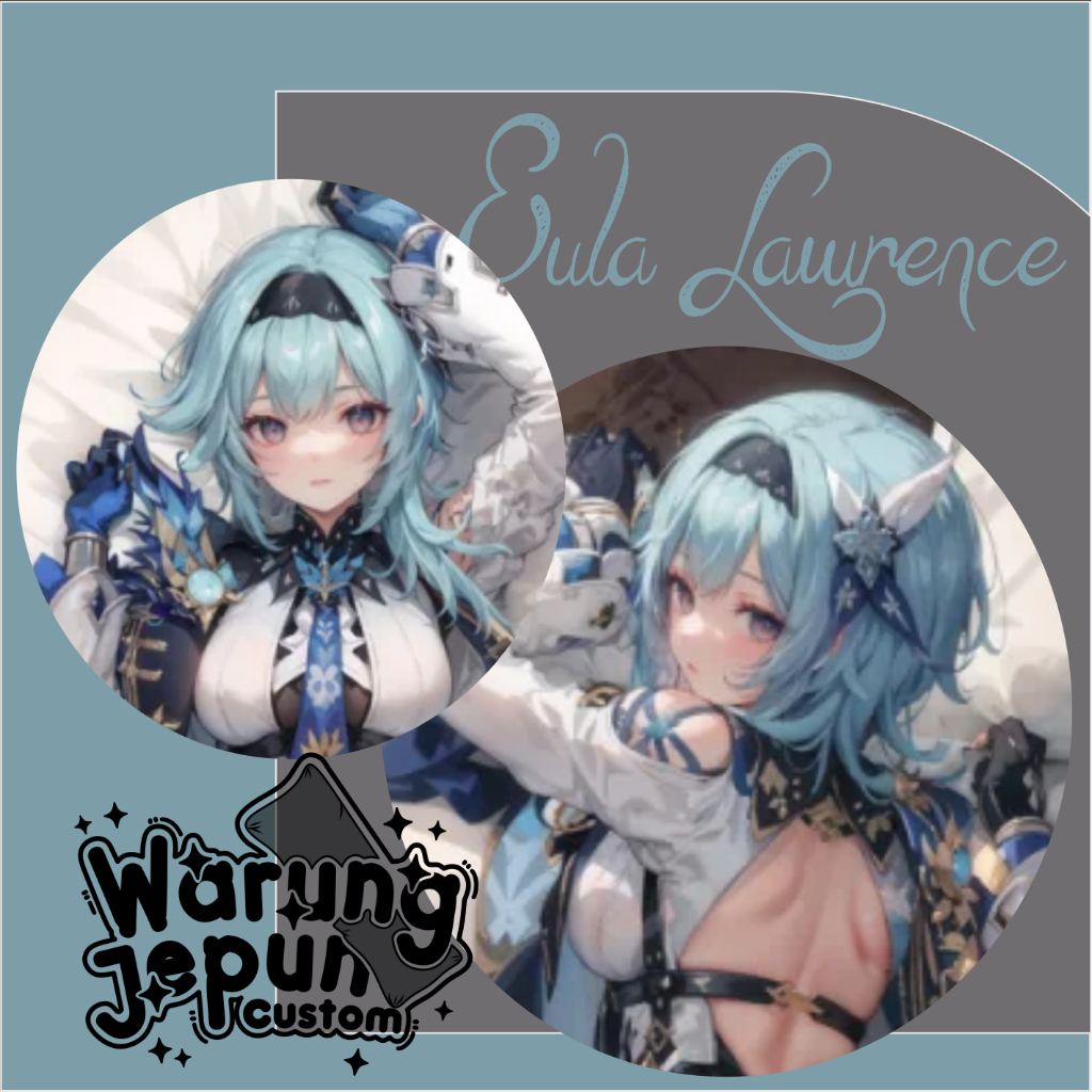 Dakimakura Eula Lawrence Genshin Impact (Part 1)