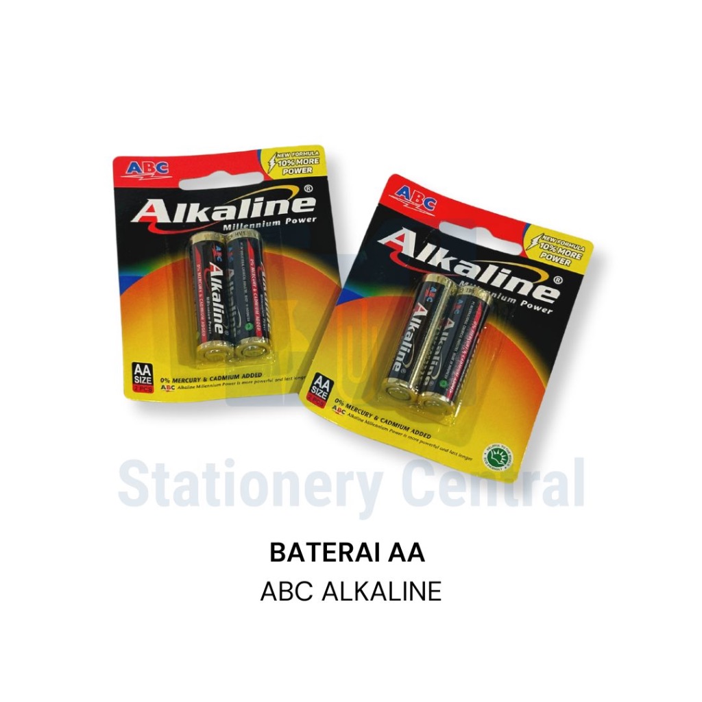 Baterai AA Alkaline Millennium Power Batre 2A ABC (isi 2 buah)