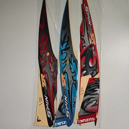 Striping Stiker Sticker Suzuki Spin SR 2011 List Les Motor Suzuki Spin SR 2011 Bisa Cod