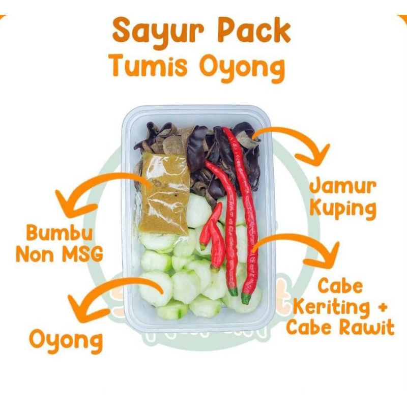 

KIRIM INSTAN Paket Sayur Potong Tumis Oyong / Sayur Oyong Pack