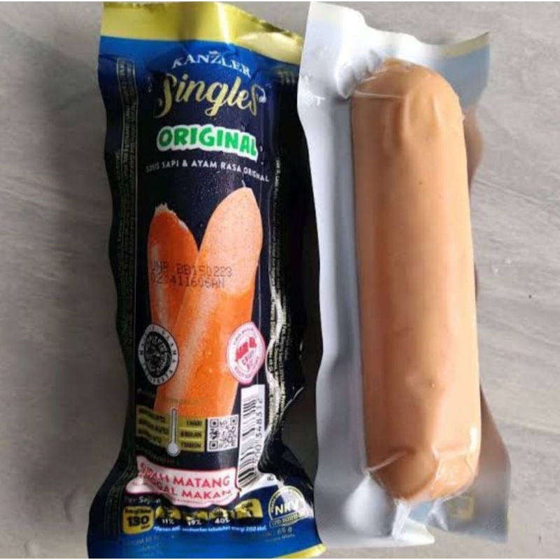 

Sosis Kanzler Singles 65 gr