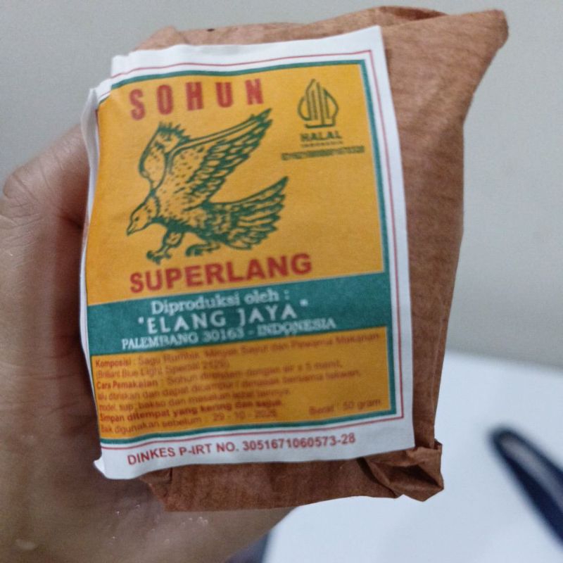 

Exp 2026 Terbaru Sohun atau Soun Mie untuk tekwan SUPERLANG HALAL/MIE SOUN UNTUK TEKWAN