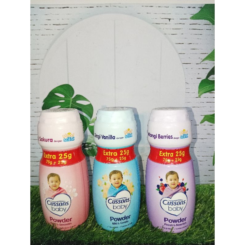 CUSSONS BABY POWDER 75GR + 25GR