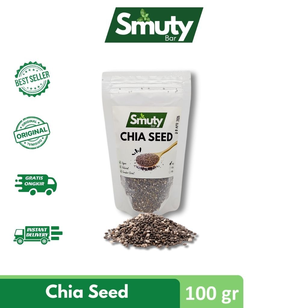 

Black Chia Seed 100gr from Smuty