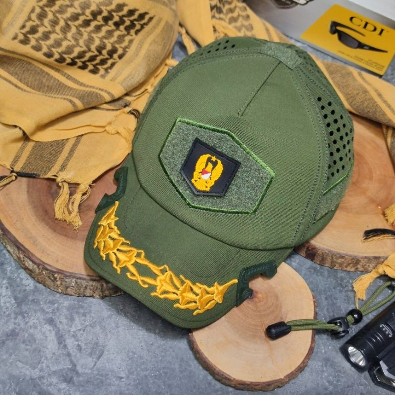 Topi Coak Tactical Perwira PAMEN TNI AD