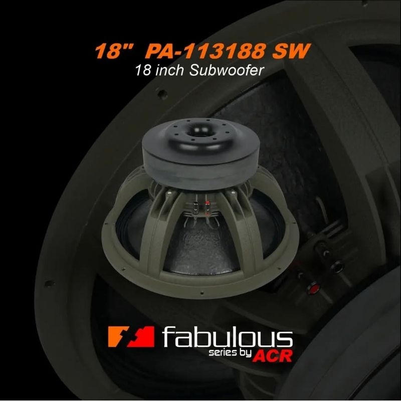 ACR FABULOUS 18 INCH 113188/FAB PA 113188 FAB/DOUBLE MAGNET