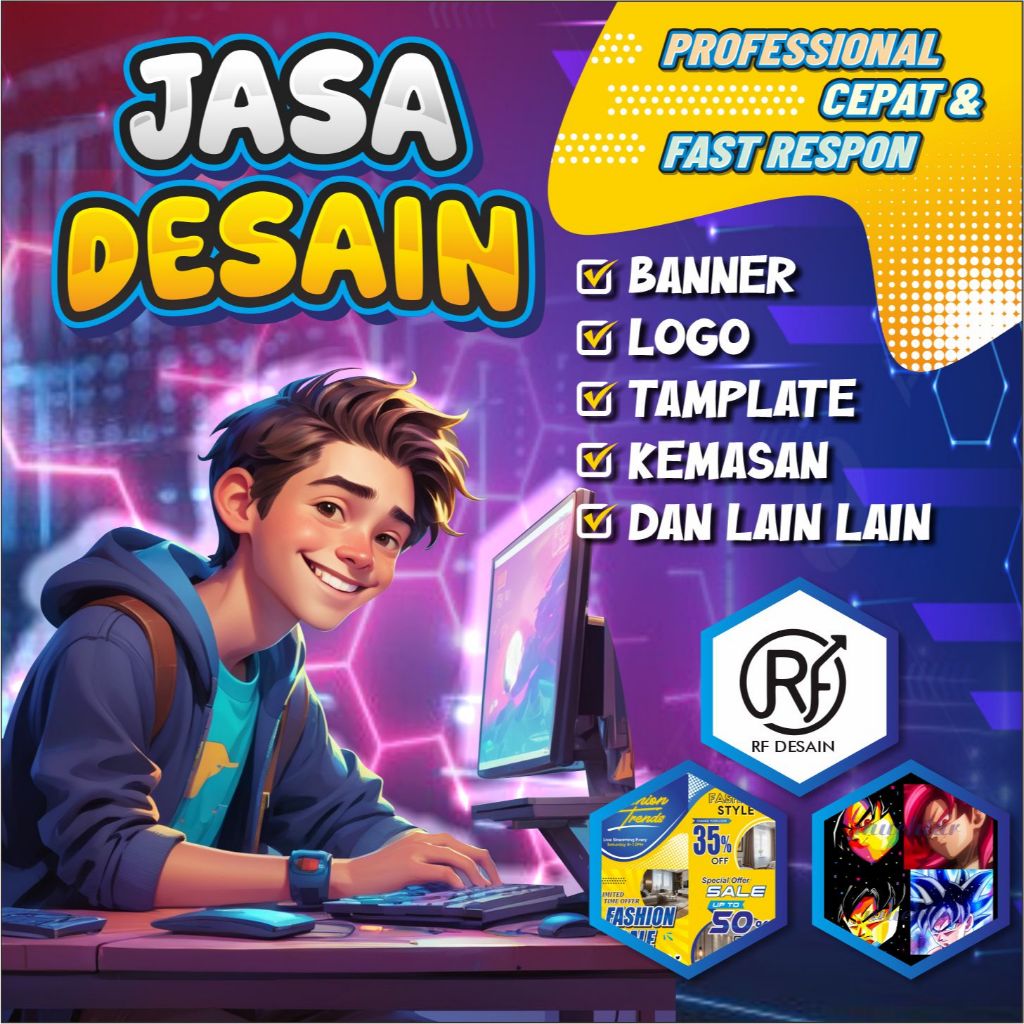Jasa Desain Banner, Logo, Tamplate Ig, Kemasan, Desain Muka WPAP, Dan Lain Lain