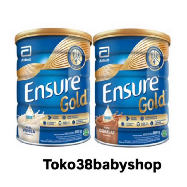 

ENSURE GOLD VANILA COKLAT 800 GRAM/800GR/dulu 850 gram/850gr