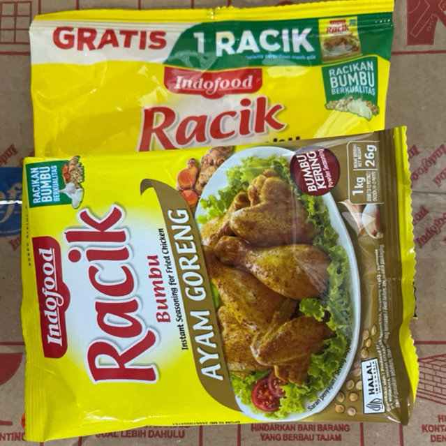 

racik tepung bumbu ayam krispi / serbaguna 210gr(gratis racik ayam 1)