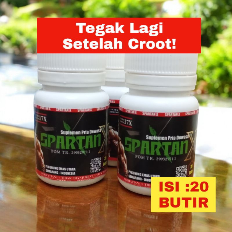 SpartanX Isi 20 Butir Madu Hutan Serbuk