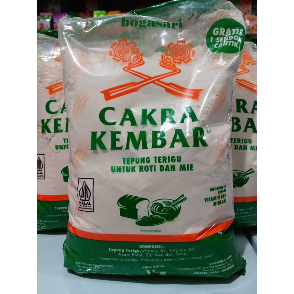 

Tepung Cakra Kembar (1kg)