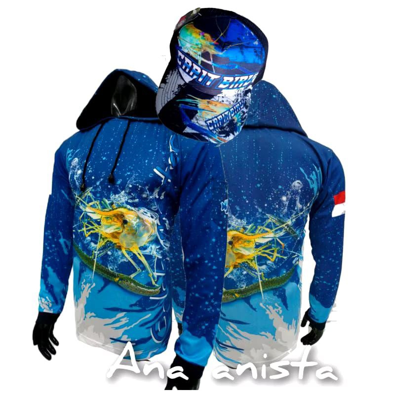 PAKET JERSEY MANCING UDANG NERIKUT TOPI