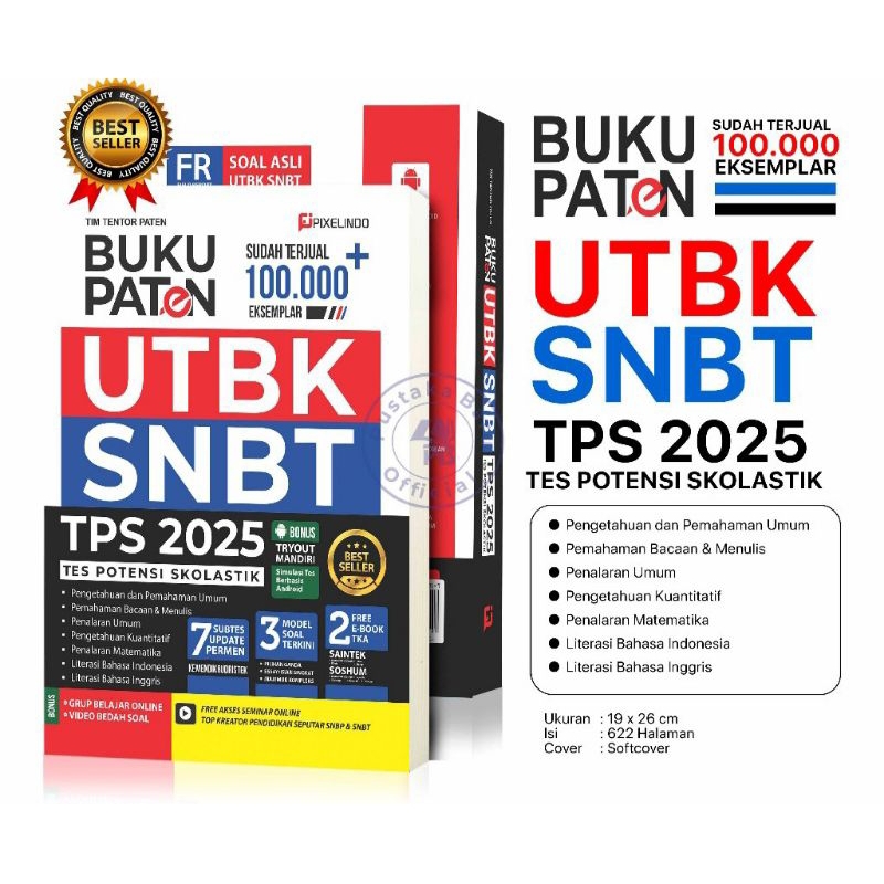 Buku paten UTBK SNBT 2025