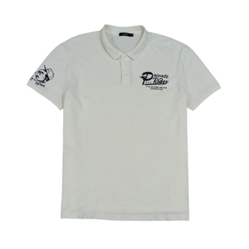 KAOS KERAH POLO SHIRT EVISU SECOND SIZE L