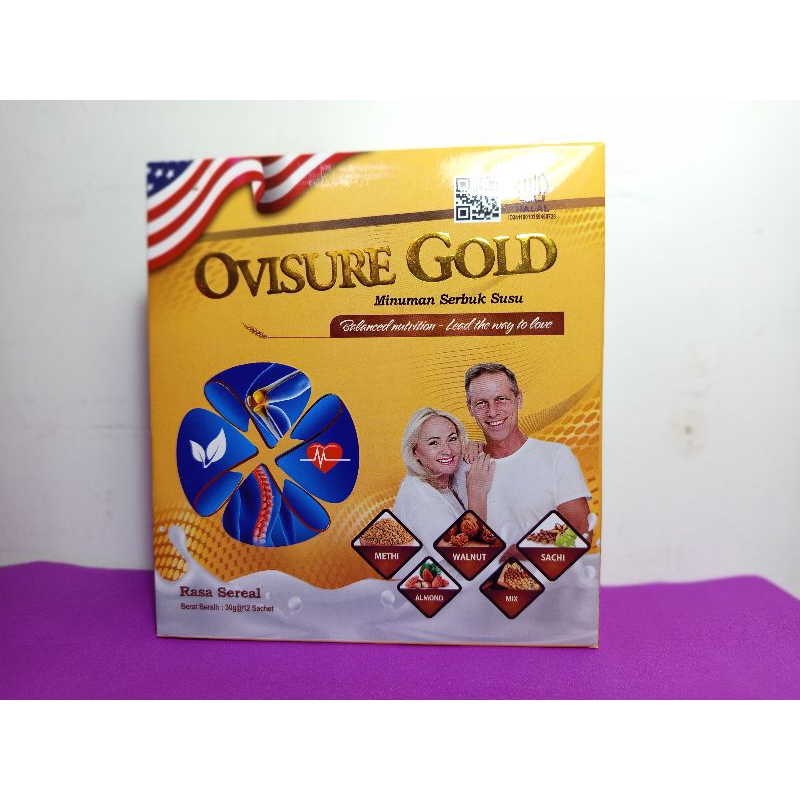 

Ovisure Gold Susu Gizi Tulang Sendi & Susu Untuk Diabetes 2Box