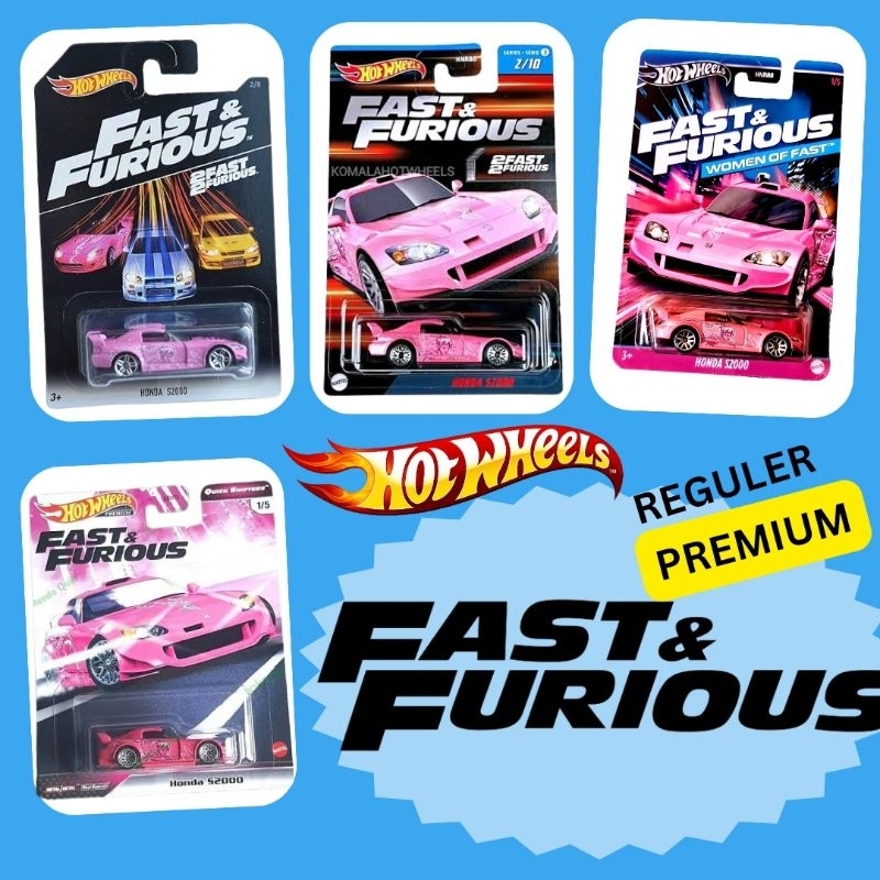 {FREE PROTECTOR}HOT WHEELS FAST AND FURIOUS REGULLER PREMIUM SUKI