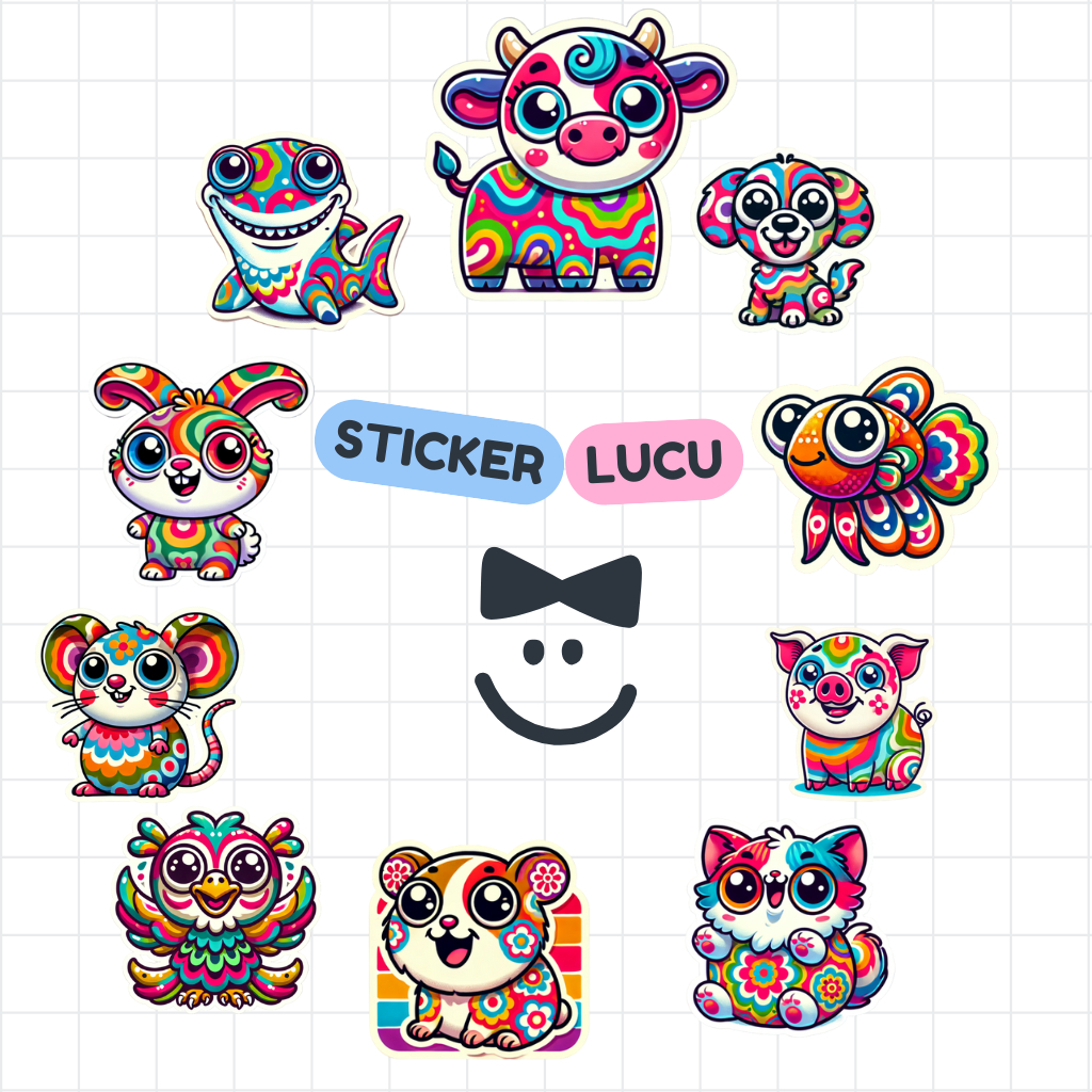 

Stiker Kartun Lucu Retro 60an – Stiker Unik dan Menarik untuk Hiasan Laptop, Ponsel, dan Hadiah