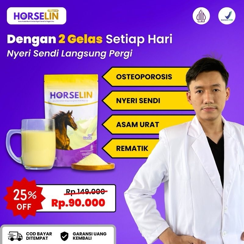 

Susu Kuda untuk Tulang dan Sendi Guna Atasi Nyeri Rematik Asam Urat dan Pegal Linu Akut |