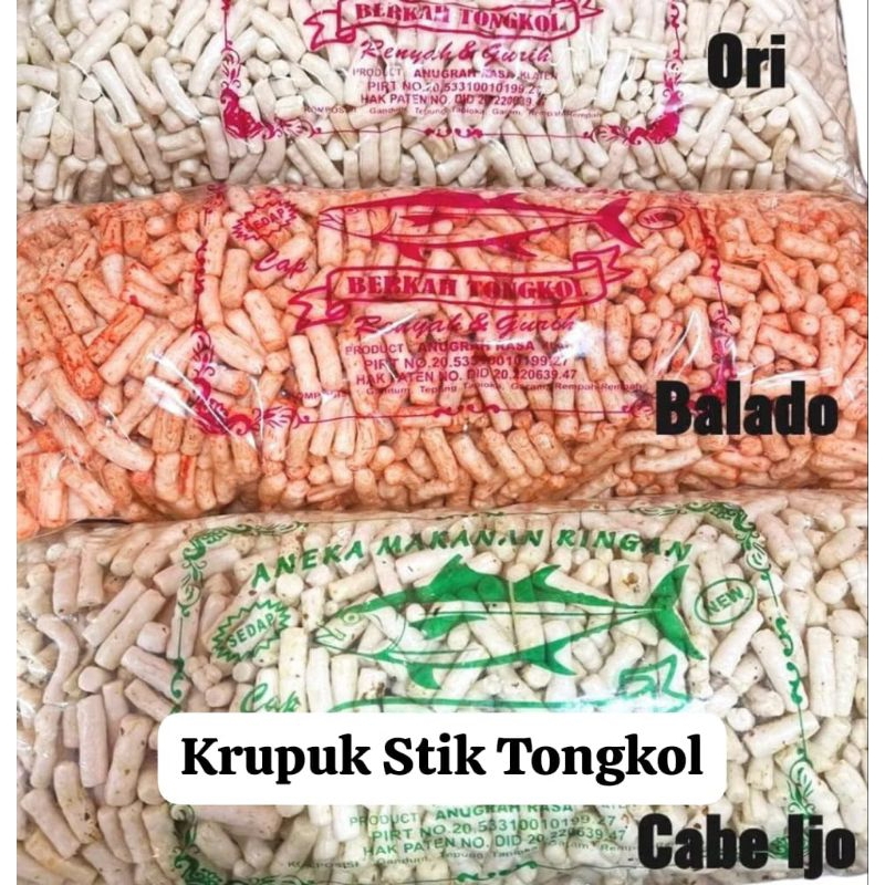 

Snack Camilan | Kerupuk Stick Tongkol 1 bal (1kg)