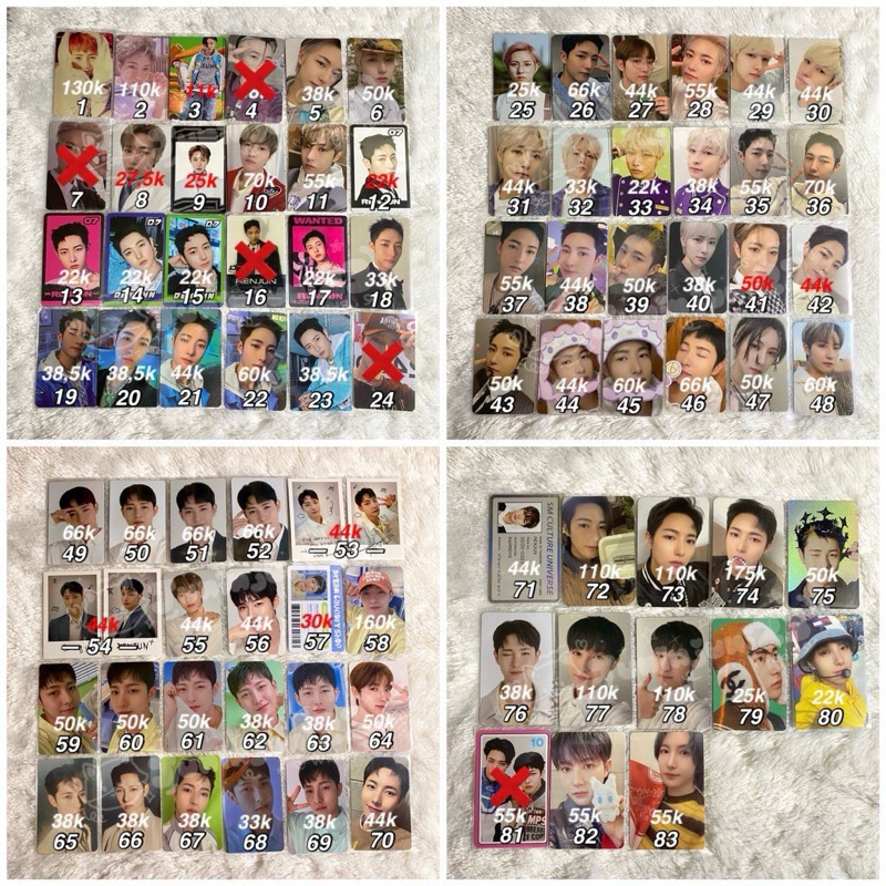 Photocard AAB Renjun NCT Dream, MFAL Selimut DaD Glitch Mode Digipack Sanrio Pajamas FCMM Keyring Lu