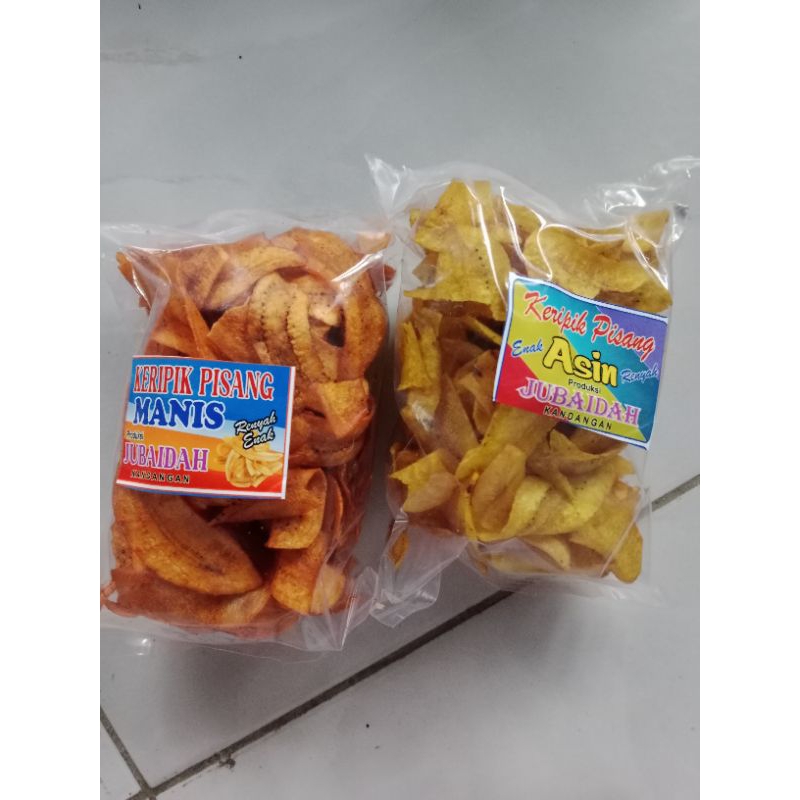 

keripik pisang merk jubaidah kandangan