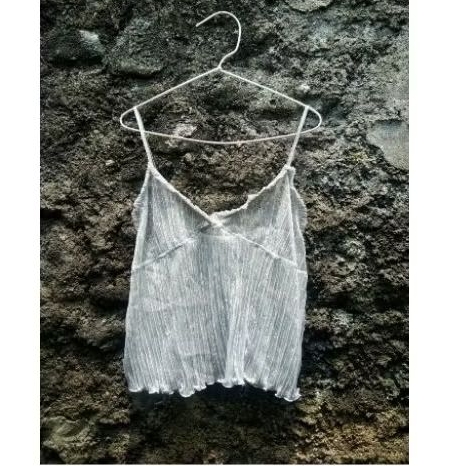 TRANSPARANT TANKTOP BRAND JEPANG