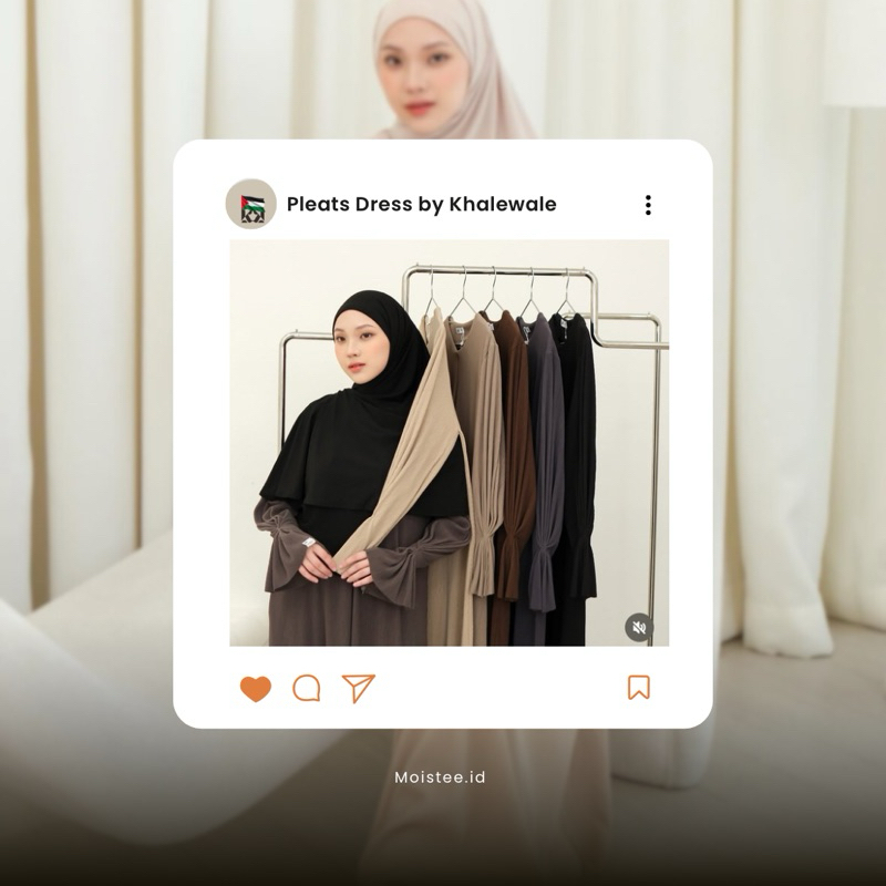 OPEN JASTIP - Pleats Dress by Khalewale